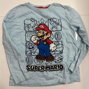 Nintendo Super Mario Kids Long Sleeve Shirt